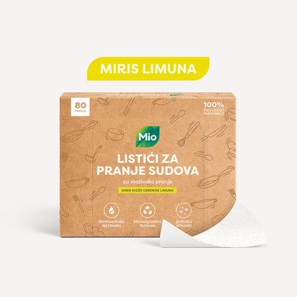 Listići za pranje sudova