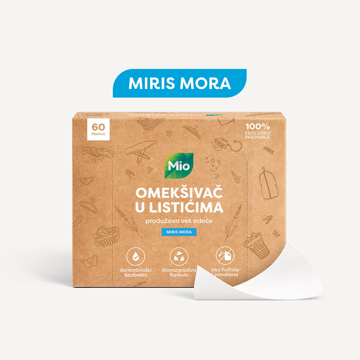 Omekšivač u listićima